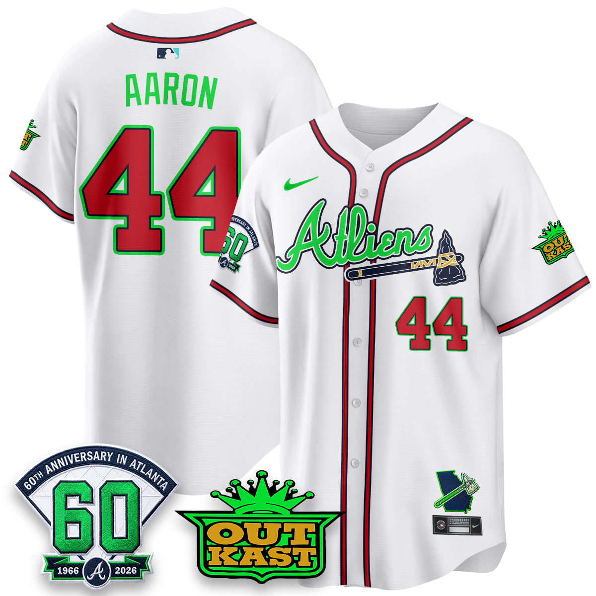 ATL x Atliens Cool Base Galaxy Version Jersey - Stitched-DTD