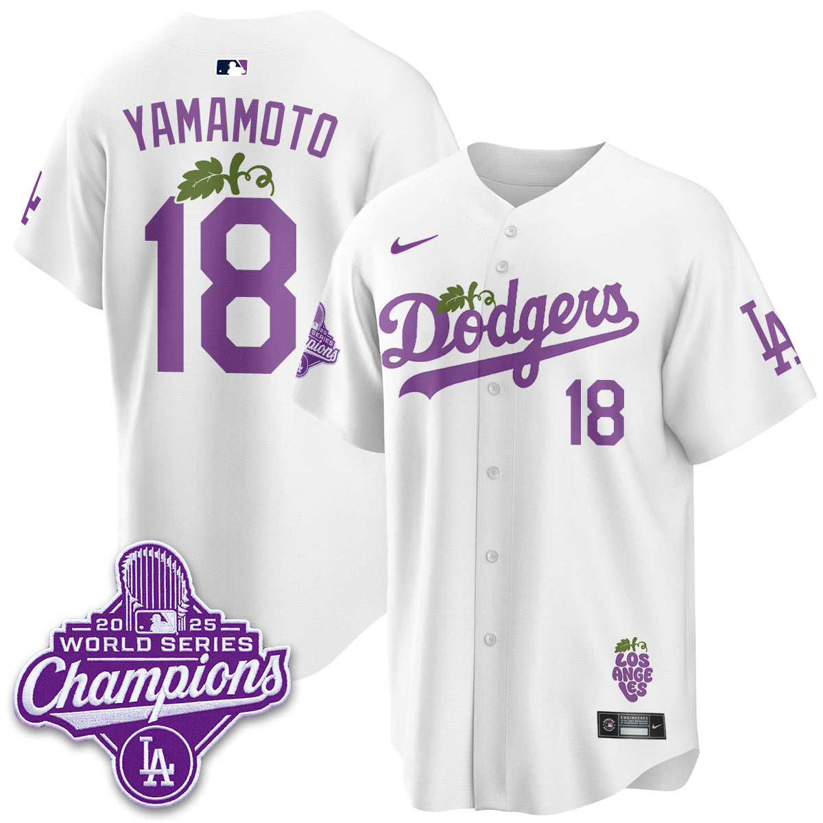 LAD Grape Edition Vapor Jersey - Stitched-DTD