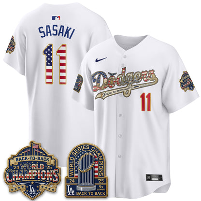 LAD America 250th Anniversary Limited Jersey - Stitched-DTD