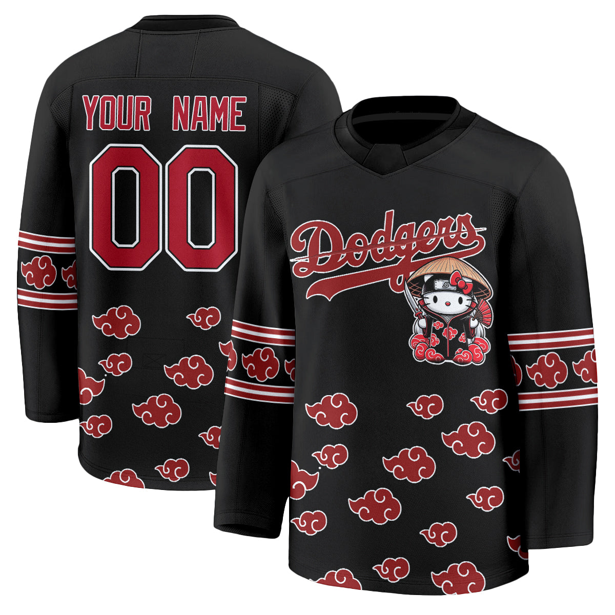 LAD Akatsuki Edition Vapor Custom Hockey Jersey - Stitched-DTD