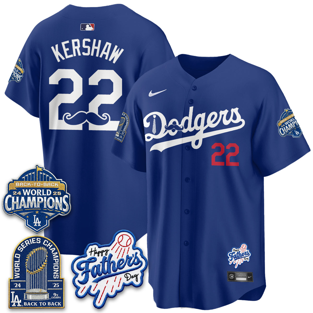 LAD Happy Father's Day 2026 Jersey - Stitched-DTD