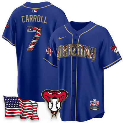 ARI 2026 Independence Day USA Vapor Limited Jersey - Stitched-DTD