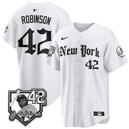 NYY 2026 Jackie Robinson Day Gothic Vapor Limited Jersey - All Stitched-DTD