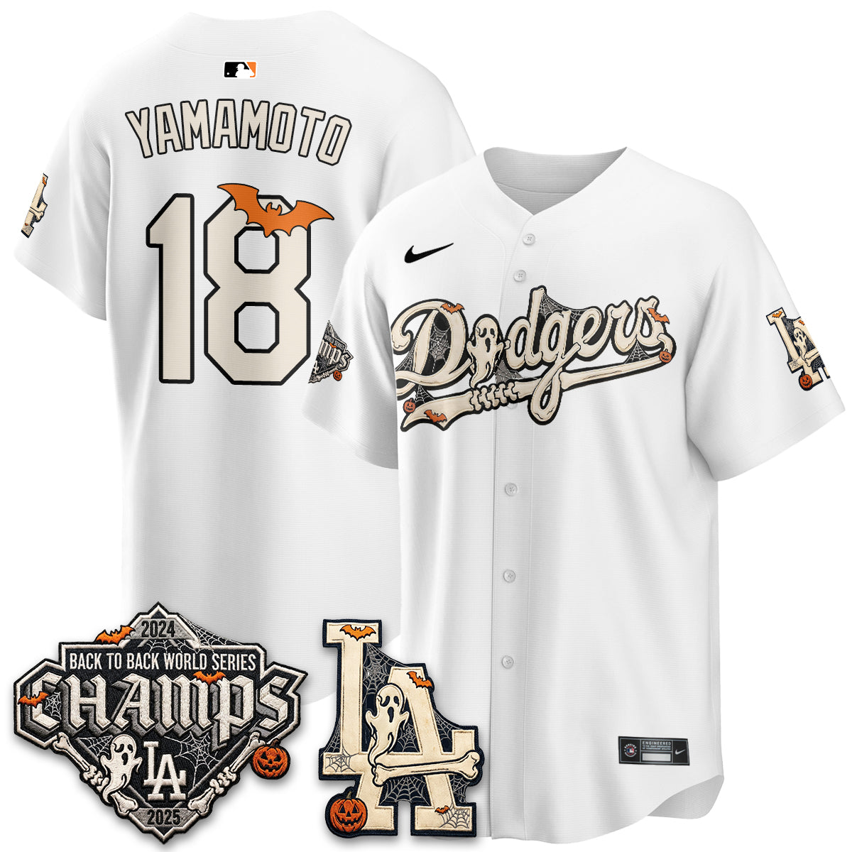 LAD Halloween 2026 Vapor Jersey - Stitched-DTD