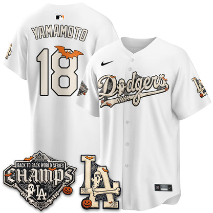 LAD Halloween 2026 Vapor Jersey - Stitched-DTD