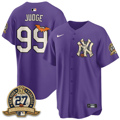 NYY Halloween 2026 Vapor Limited Jersey - Stitched-DTD