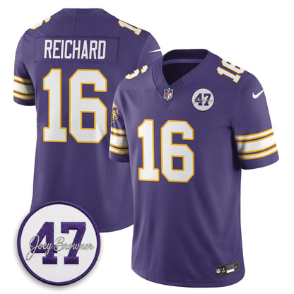MIN Joey Browner Thank You For Memories - 1960 – 2026 Football Vapor Limited Jersey - All Stitched-DTD