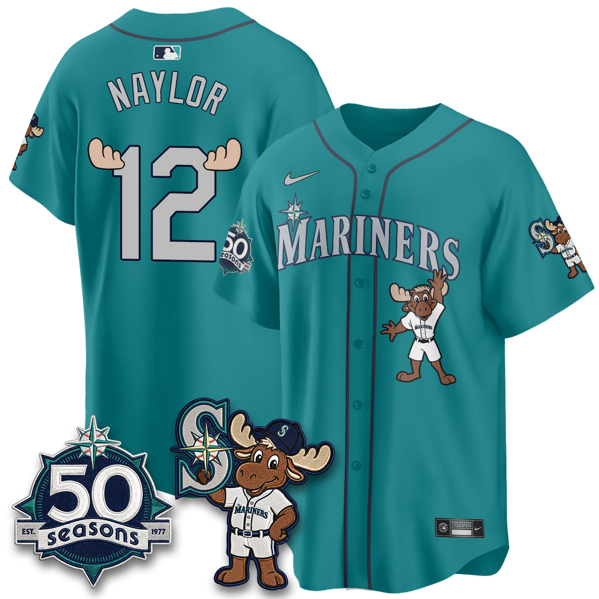 SEA Mascot Jersey - All Stitched-DTD