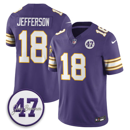 MIN Joey Browner Thank You For Memories - 1960 – 2026 Football Vapor Limited Jersey - All Stitched-DTD