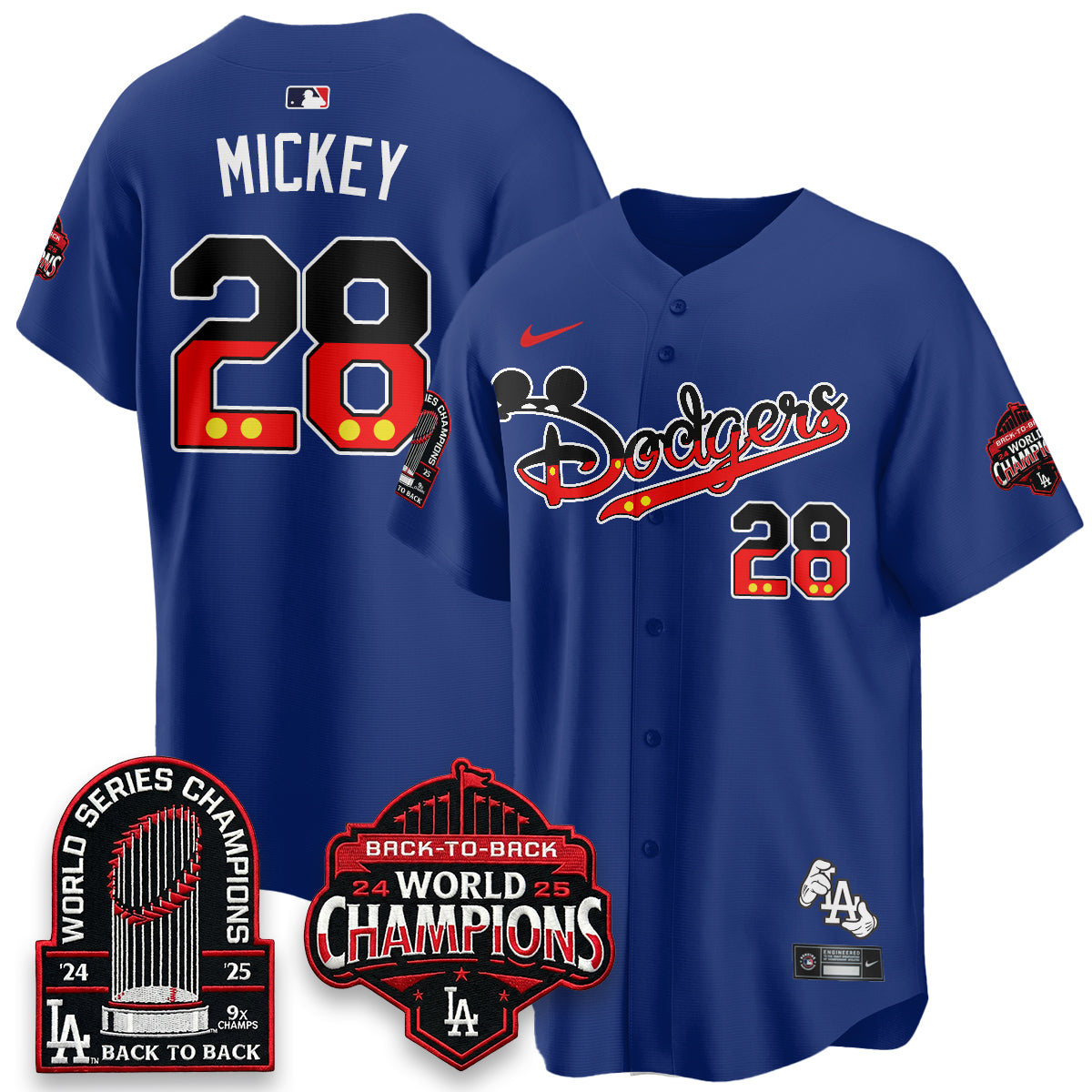 LAD x Mouse Vapor Limited Jersey- Stitched-DTD
