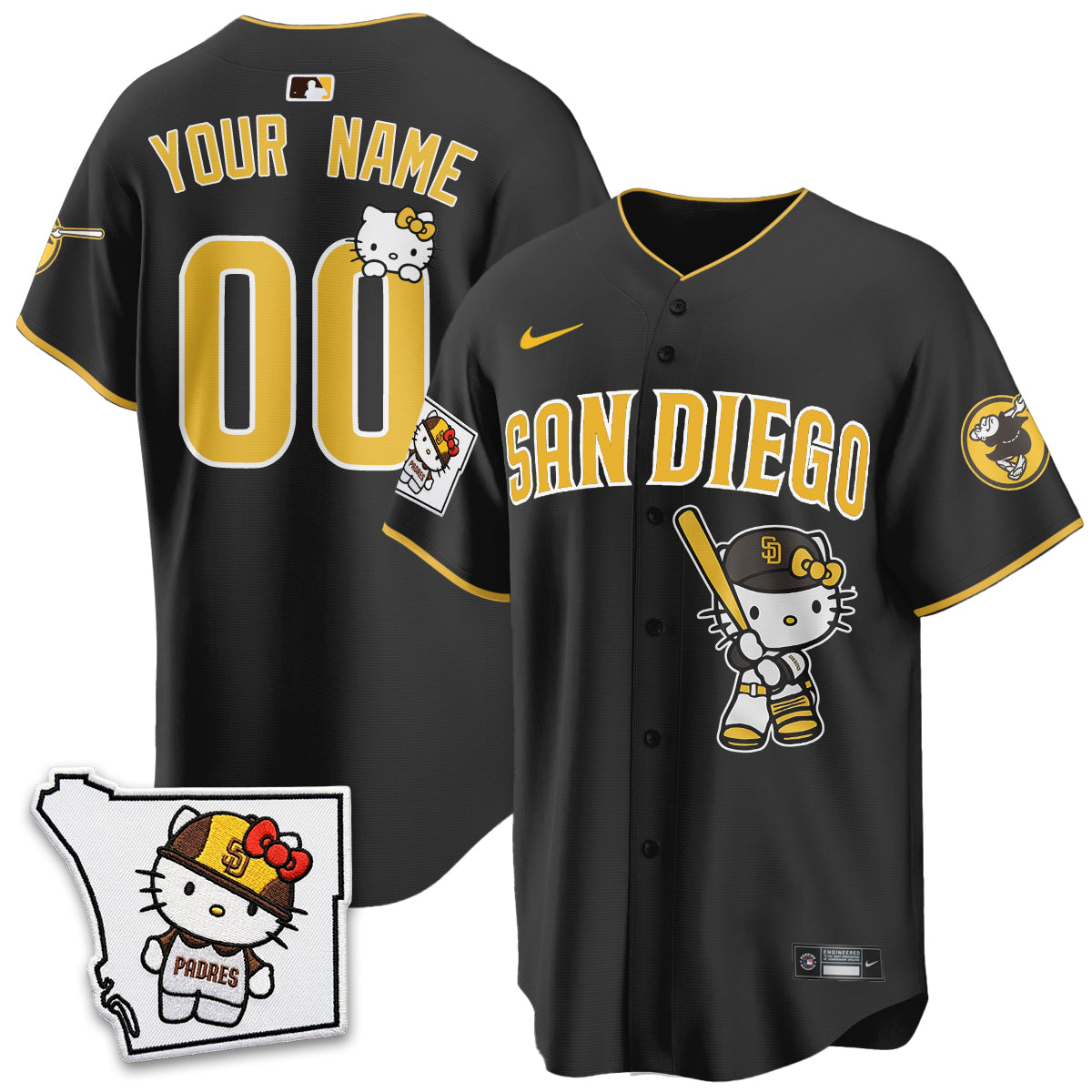 SD x Meow KT Vapor Limited Custom Jersey - All Stitched V2-DTD