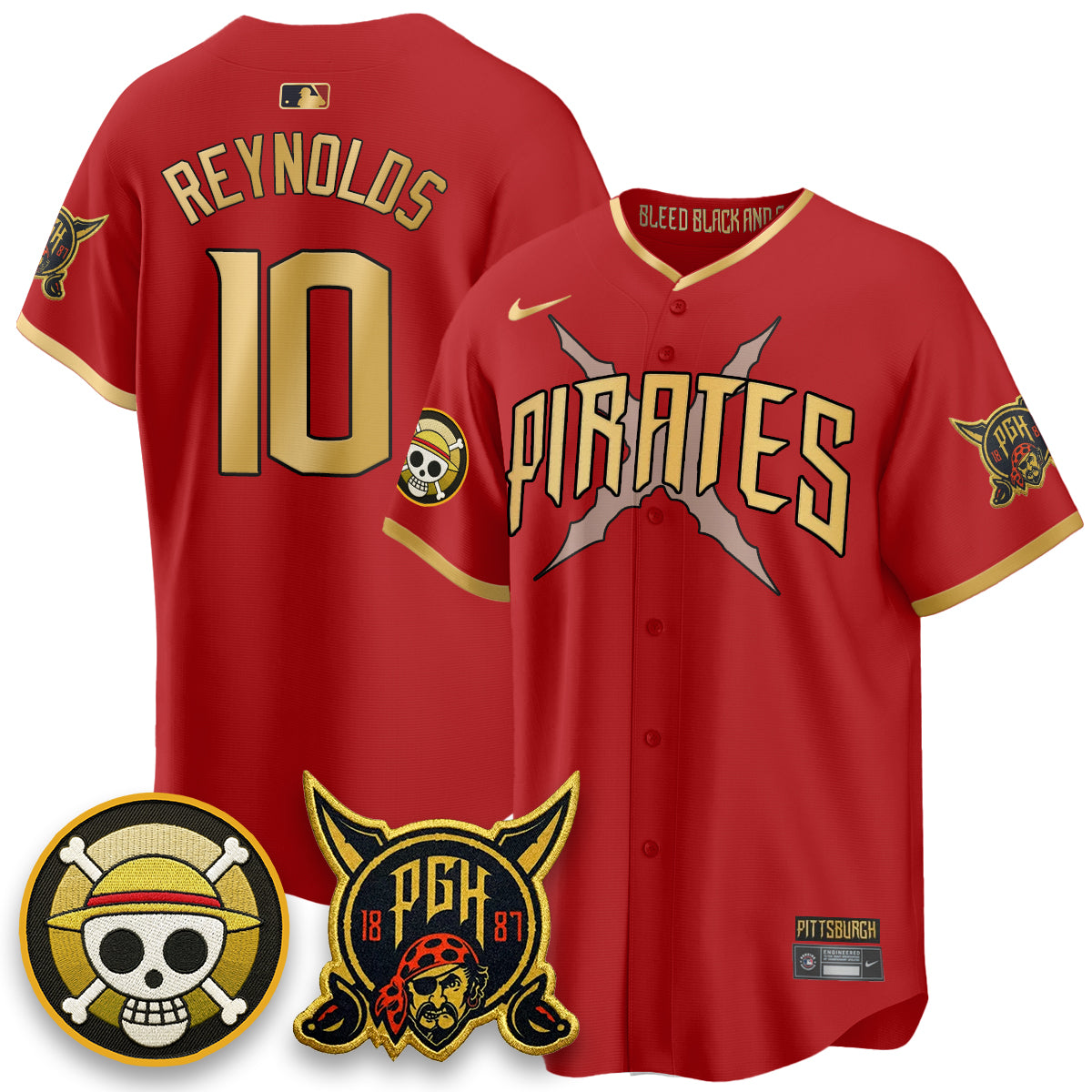 PIT 2026 City Connect x One Piece Vapor Limited Jersey - All Stitched-DTD
