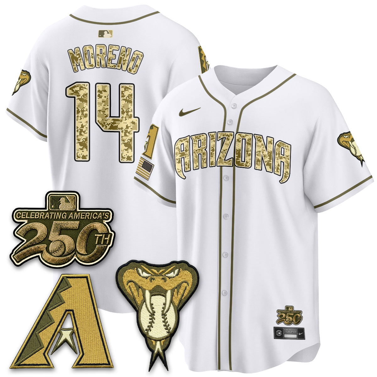 ARI Salute to Service 2026 Vapor Premier Limited Jersey - All Stitched-DTD