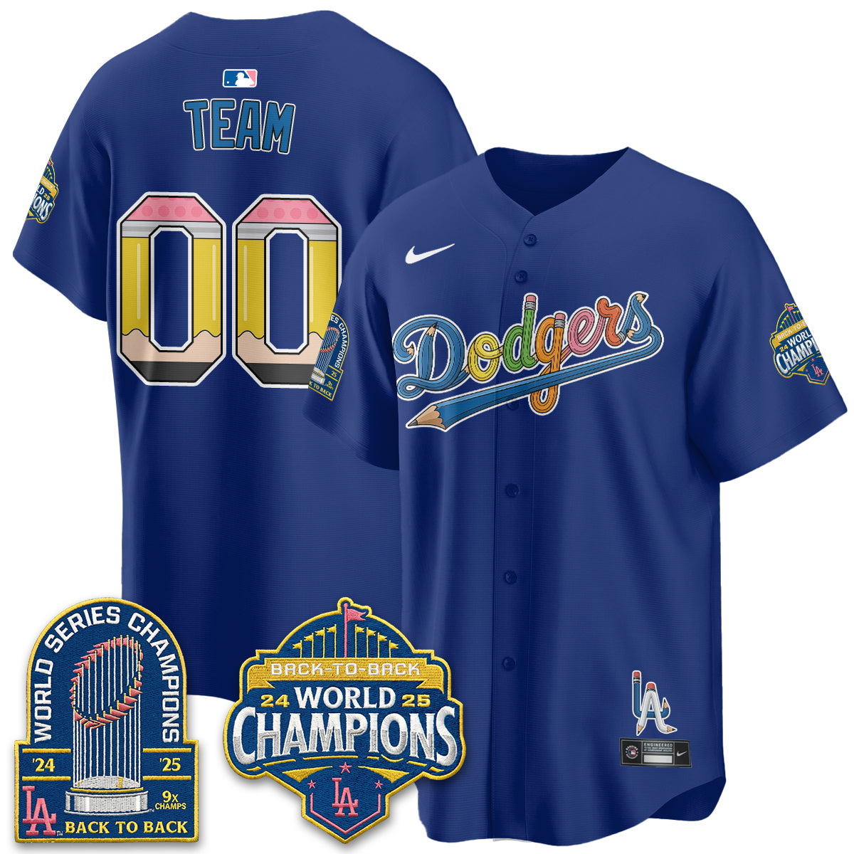 LAD x Back to School Style Vapor Jersey - Stitched-DTD