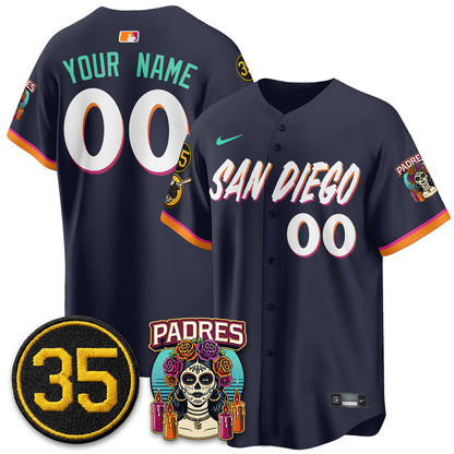 SD 2026 City Connect - Remembering Randy Jones Vapor Limited Custom Jersey - All Stitched-DTD