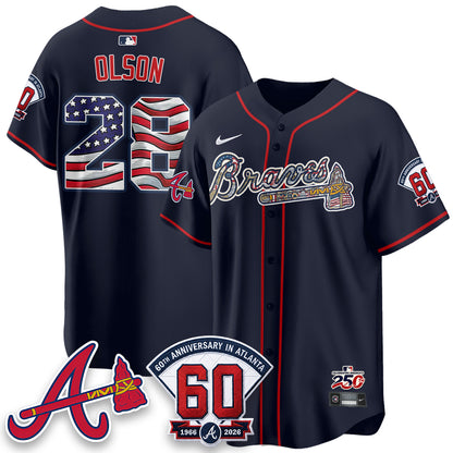 ATL 2026 Independence Day USA Vapor Limited Jersey - Stitched-DTD