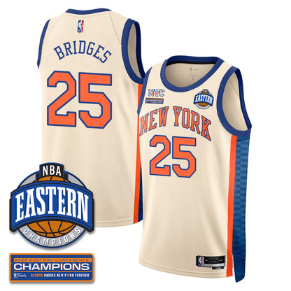 NYK 2026 NBA Eastern Conference Champions Vapor Jersey - Stitched-DTD