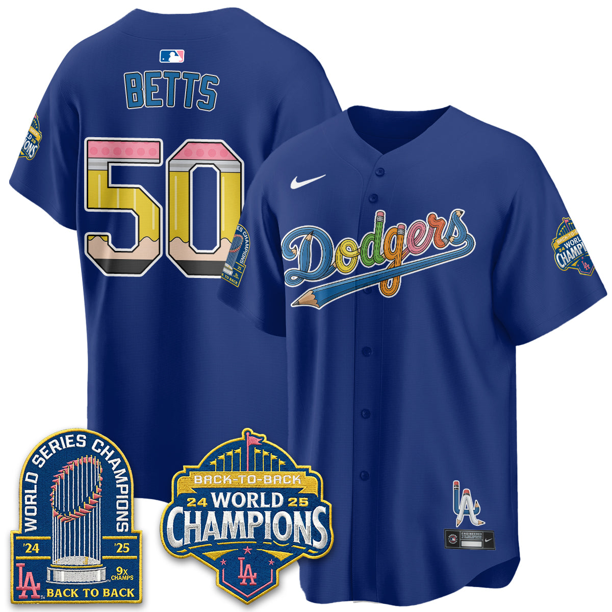 LAD x Back to School Style Vapor Jersey - Stitched-DTD