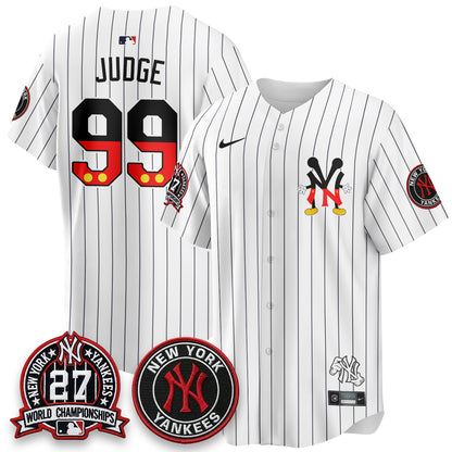 NYY x Mouse Vapor Limited Jersey - Stitched-DTD