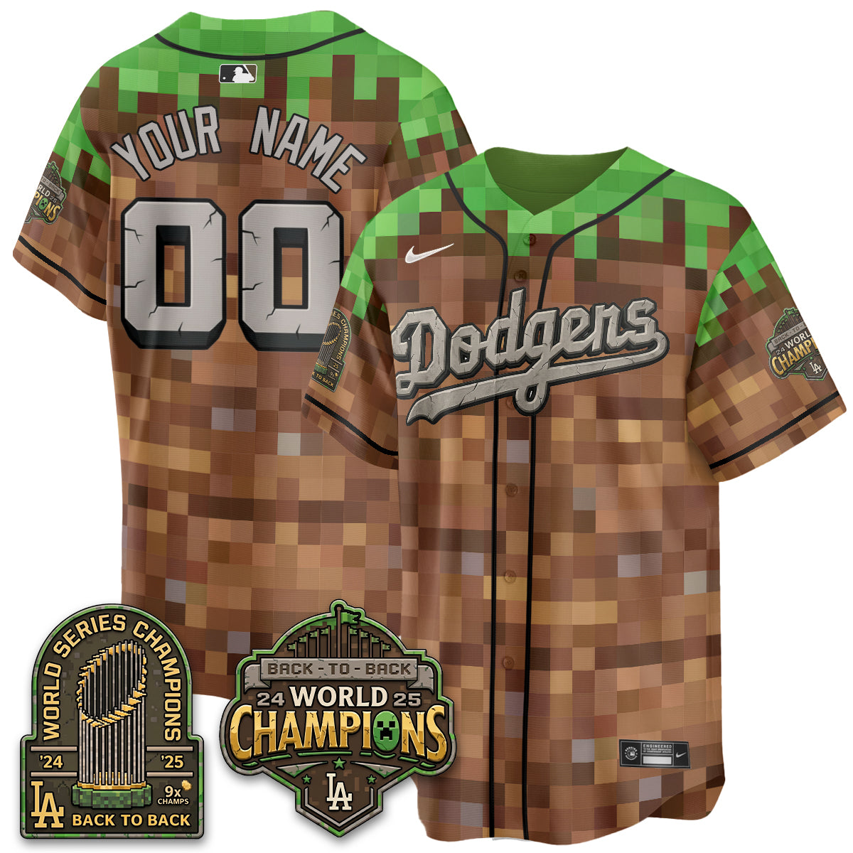 LAD x Voxel Game Vapor Custom Jersey - Printed-DTD