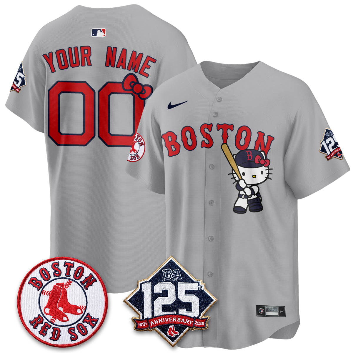 BOS x Meow KT Vapor Limited Custom Jersey - Stitched-NQD