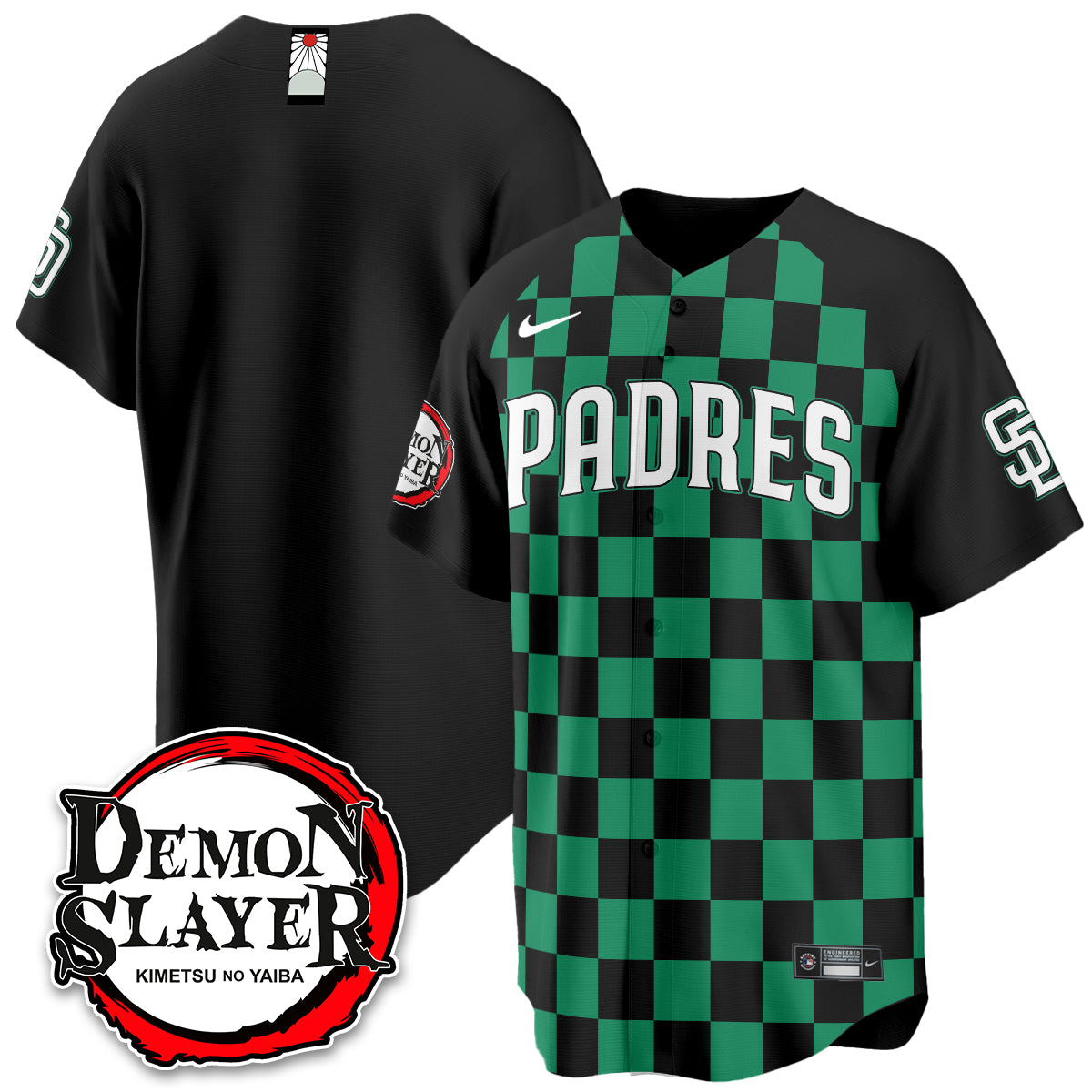 SD Demon Slayer Vapor Limited Jersey - Stitched-DTD
