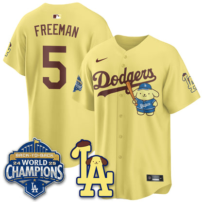 LAD Pompompurin Edition Vapor Jersey - Stitched-DTD