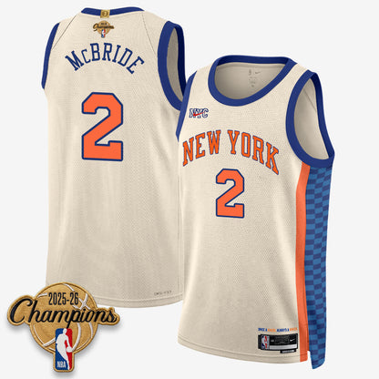 NYK 2026 Basketball Champions Vapor Jersey V2- Stitched-DTD