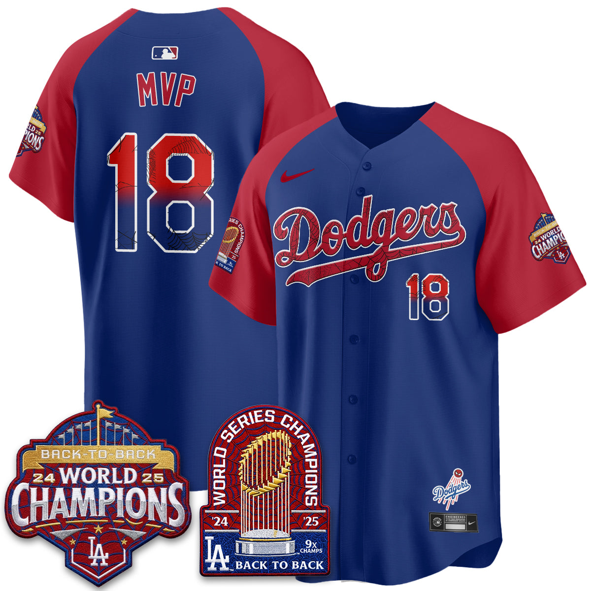 LAD x Web-Head 2026 Vapor Jersey - Stitched-DTD