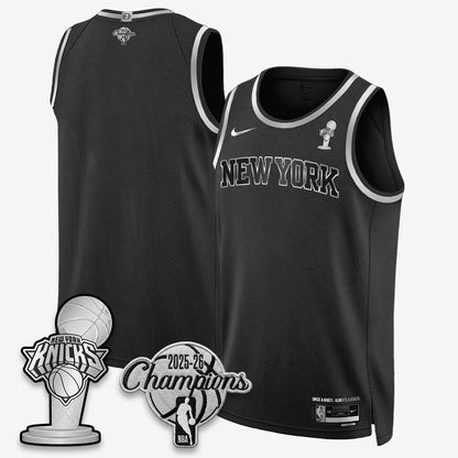 NYK 2026 NBA Champions Gold Edition Vapor Jersey - Stitched-DTD