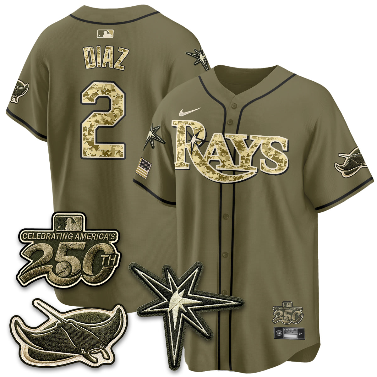 TB 2026 Armed Forces Day Jersey V2 - Stitched-DTD
