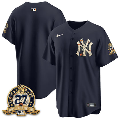 NYY Halloween 2026 Vapor Limited Jersey - Stitched-DTD