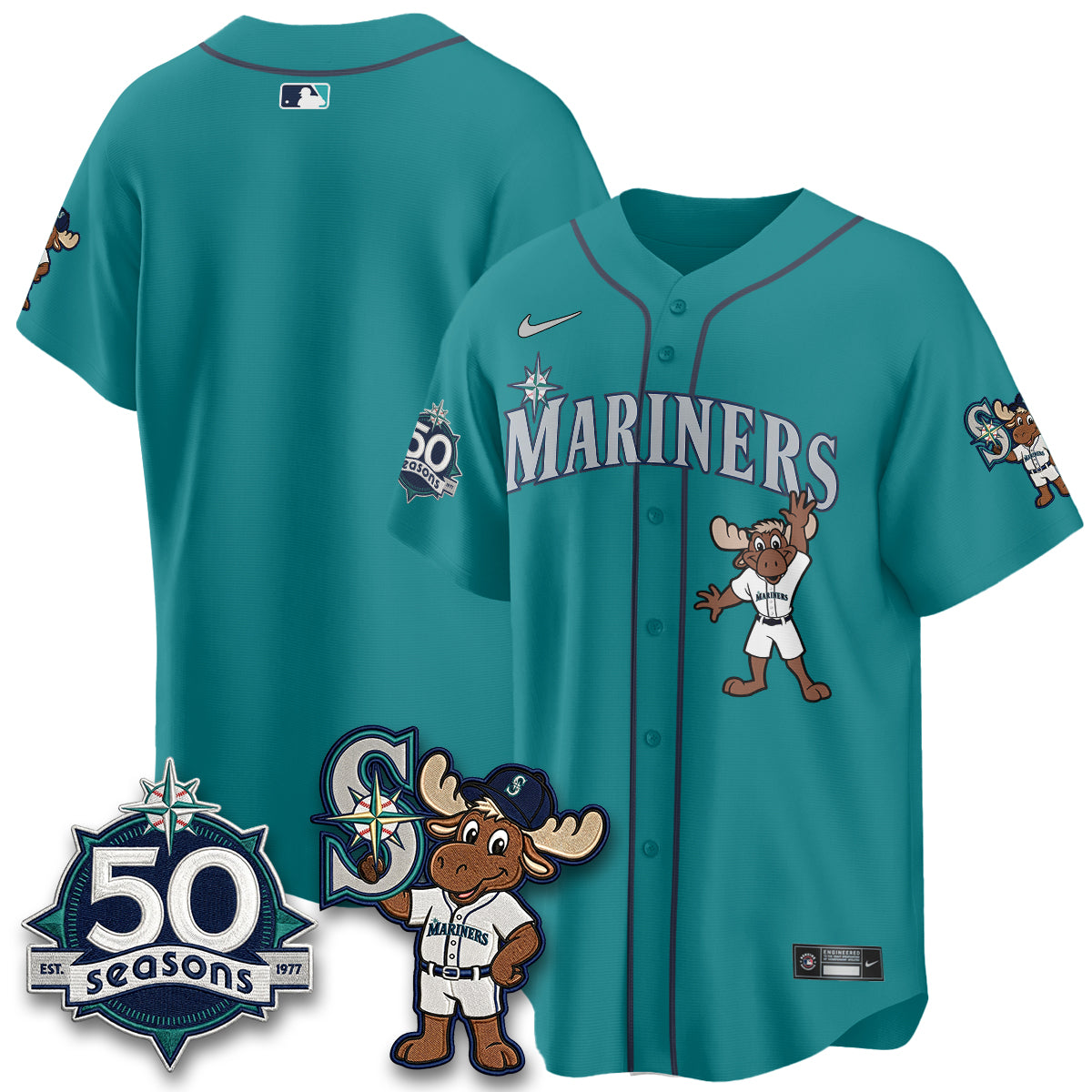SEA Mascot Jersey - All Stitched-DTD