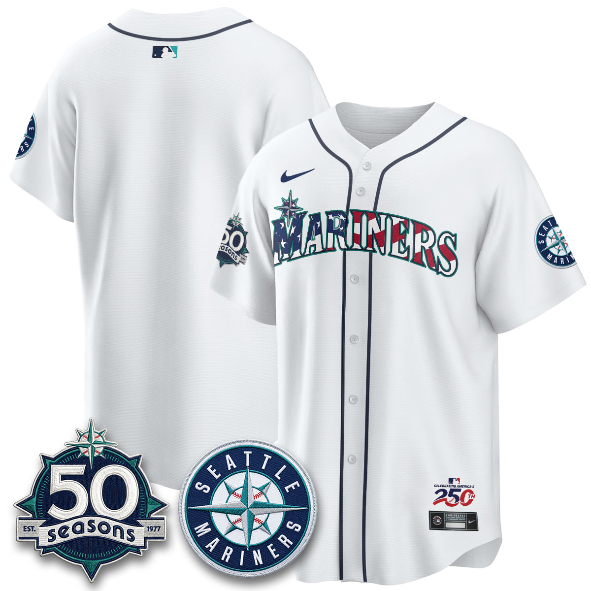 SEA Americana 2026 Vapor Limited Jersey - Stitched-DTD