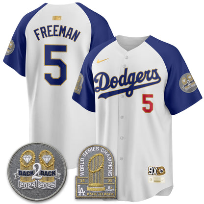 LAD Vapor Limited Jersey - Back to Back Champion - All Stitched-DTD