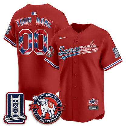 OAK Americana 2026 Vapor Limited Custom Jersey - Stitched-DTD