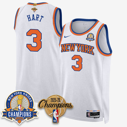 NYK 2026 Basketball Champions Special Edition Vapor Jersey V2- Stitched-DTD