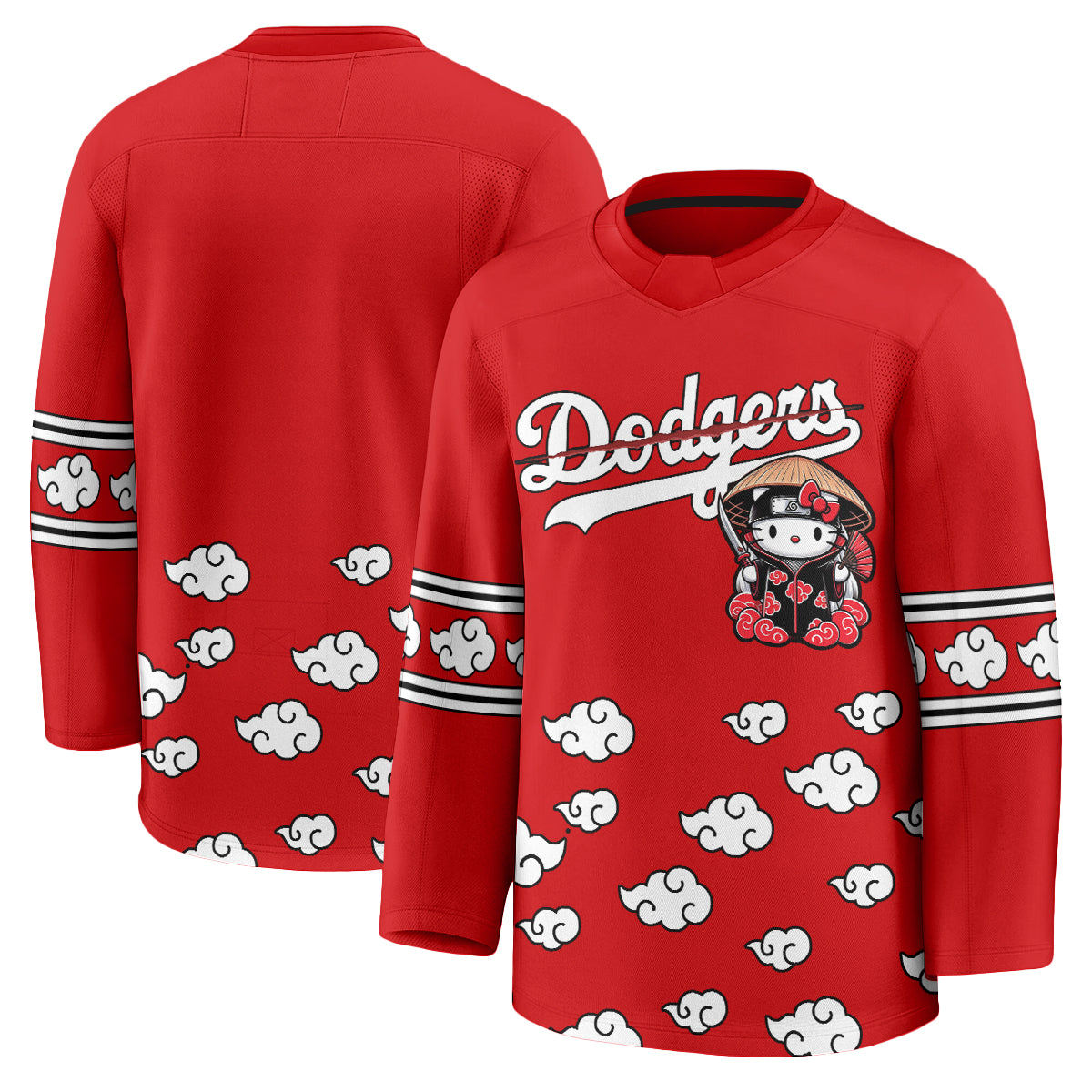 LAD Akatsuki Edition Vapor Hockey Jersey - Stitched-DTD