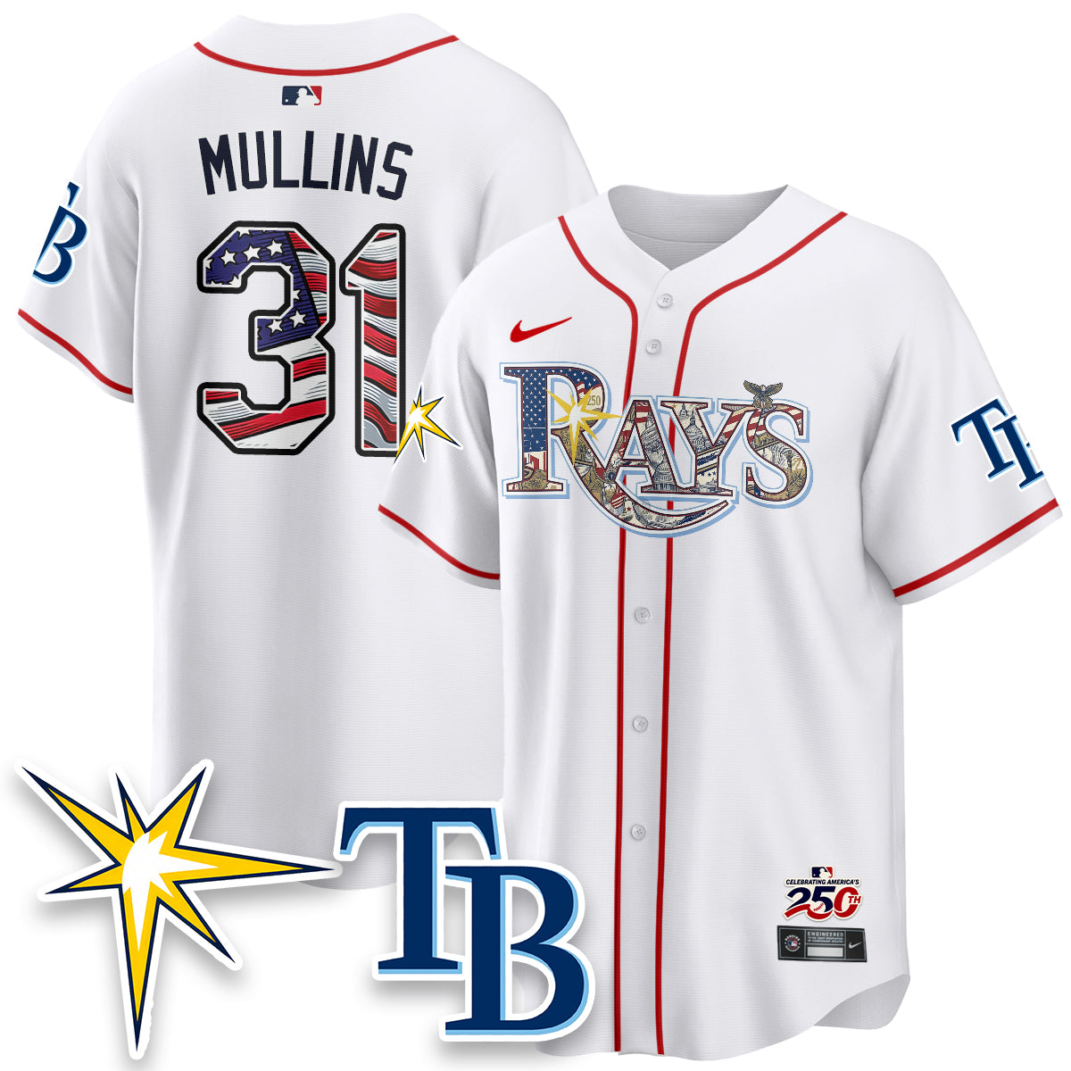 TB Independence Day USA 2026 Vapor Limited Jersey - Stitched-DTD