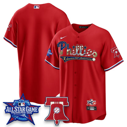 PHI 2026 Independence Day USA Vapor Limited Jersey - Stitched-NQD