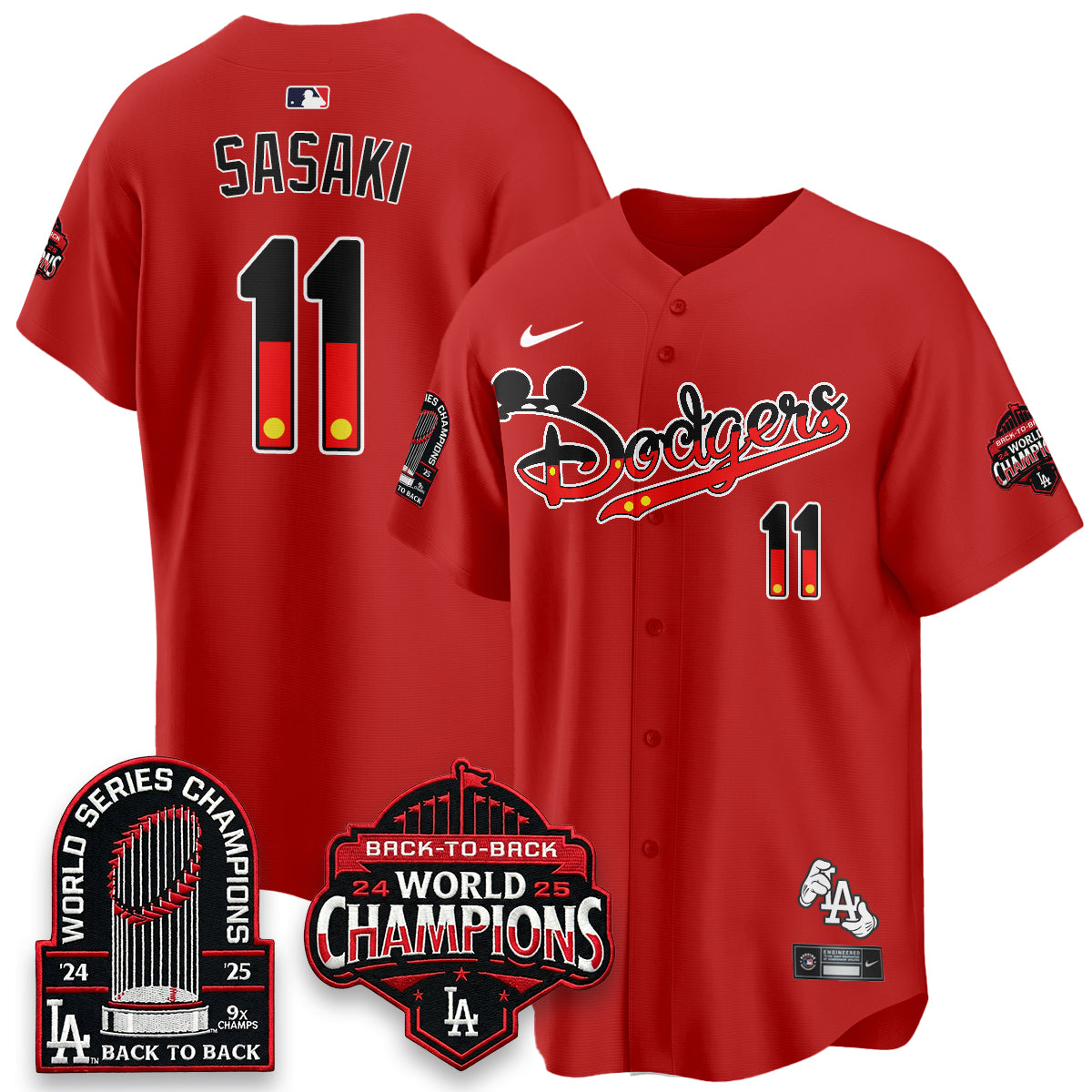 LAD x Mouse Vapor Limited Jersey- Stitched-DTD