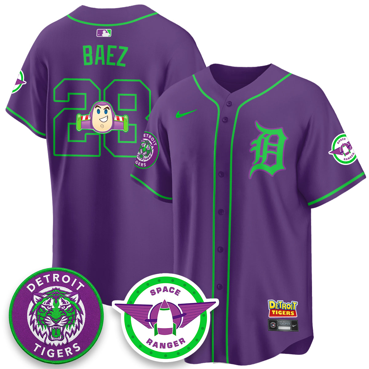 DET 2026 Space Ranger Edition Vapor Limited Jersey - Stitched-DTD