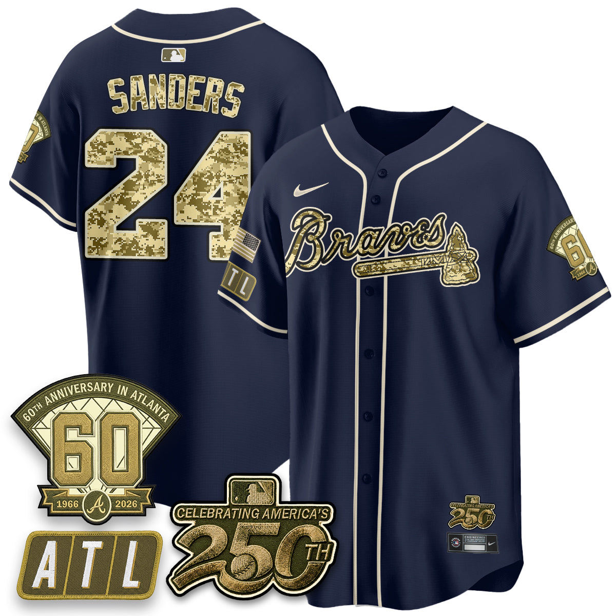 ATL Salute to Service 2026 Vapor Limited Jersey - All Stitched-DTD