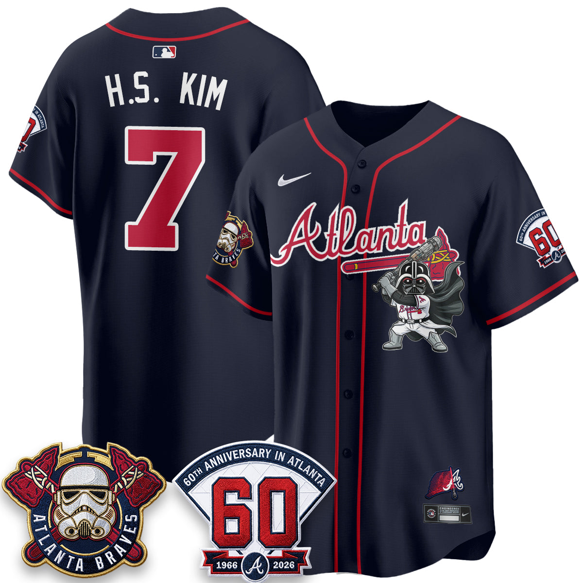 ATL x SW Vapor Limited Jersey - Stitched-DTD