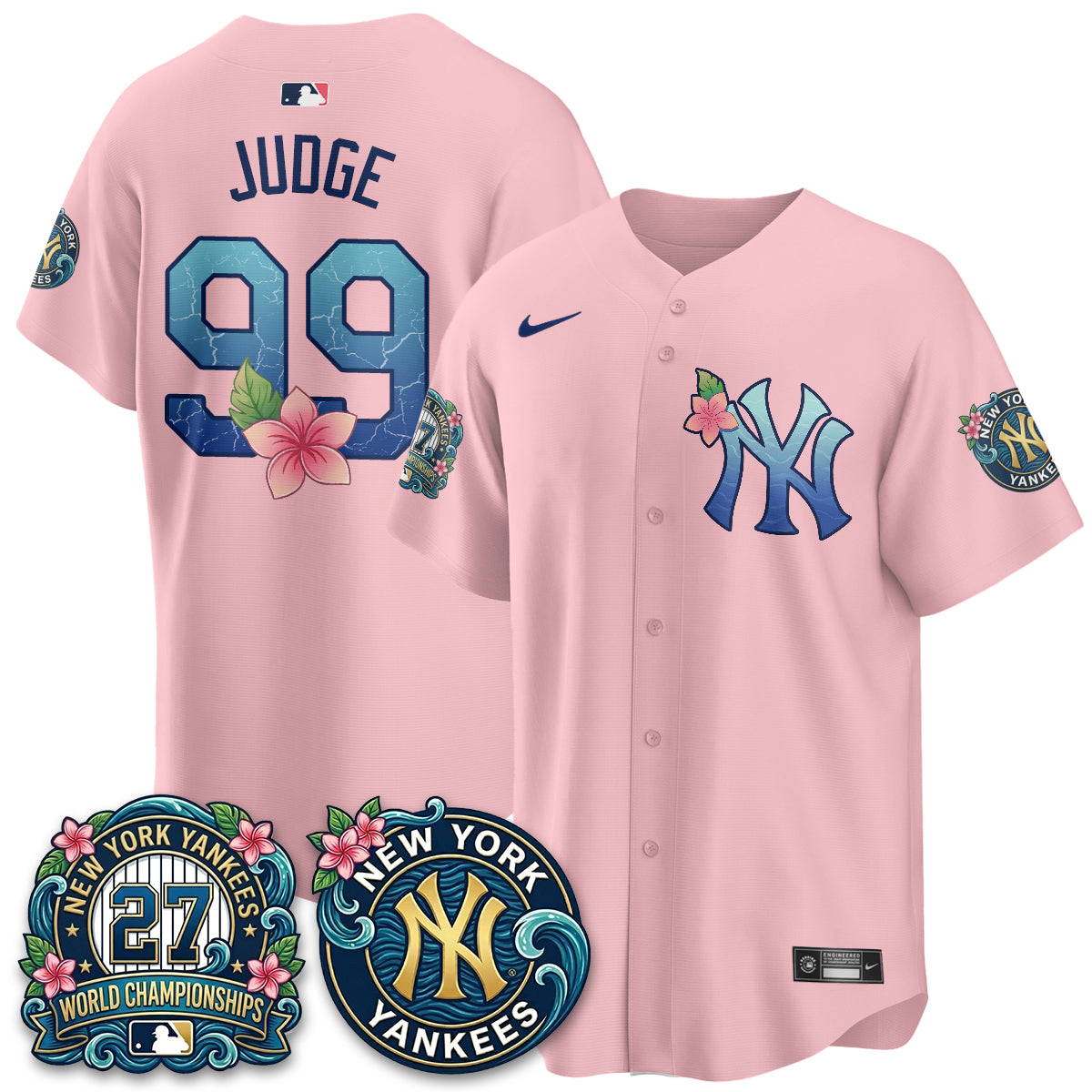 NYY "Aloha Spirit" Vapor Limited Jersey - Printed-DTD