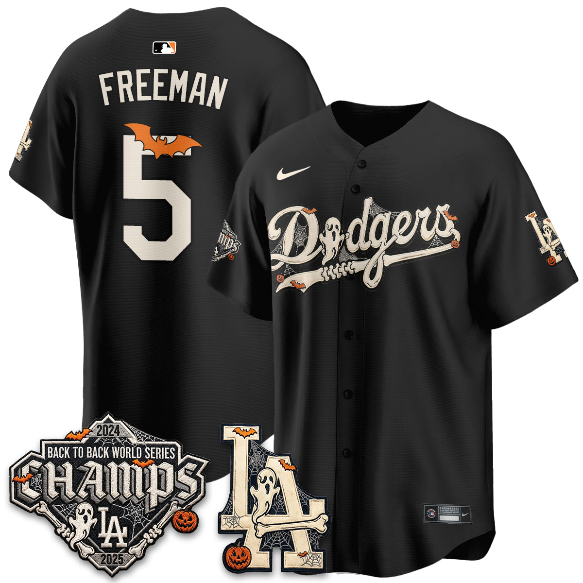 LAD Halloween 2026 Vapor Jersey - Stitched-DTD