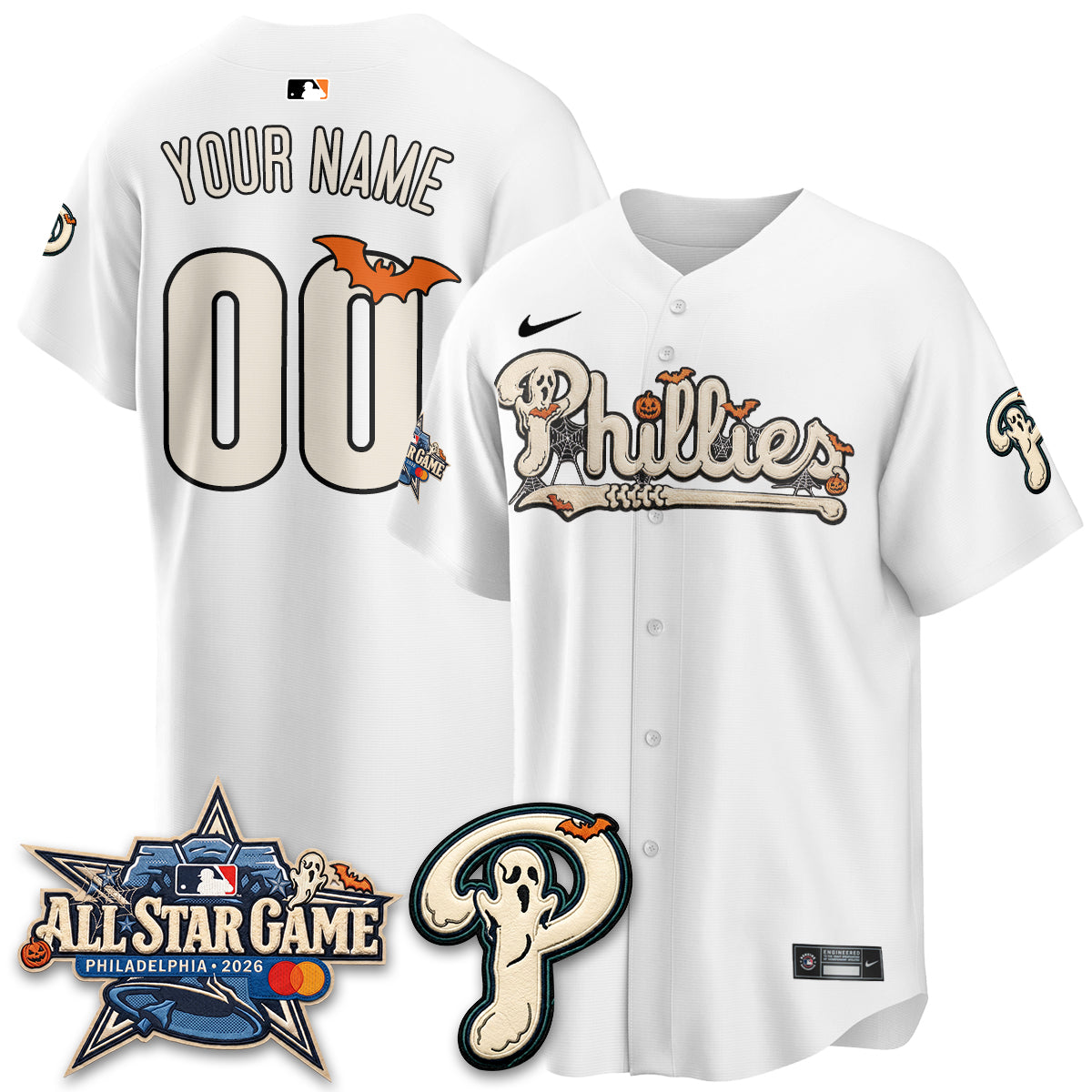 PHI Halloween 2026 Vapor Limited Custom Jersey - Stitched-DTD