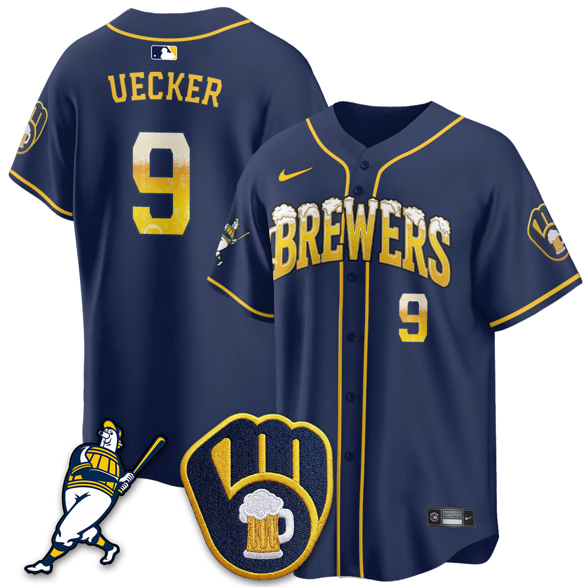 MIL "Pitcher & Pint" Edition Vapor Limited Jersey - Stitched-DTD