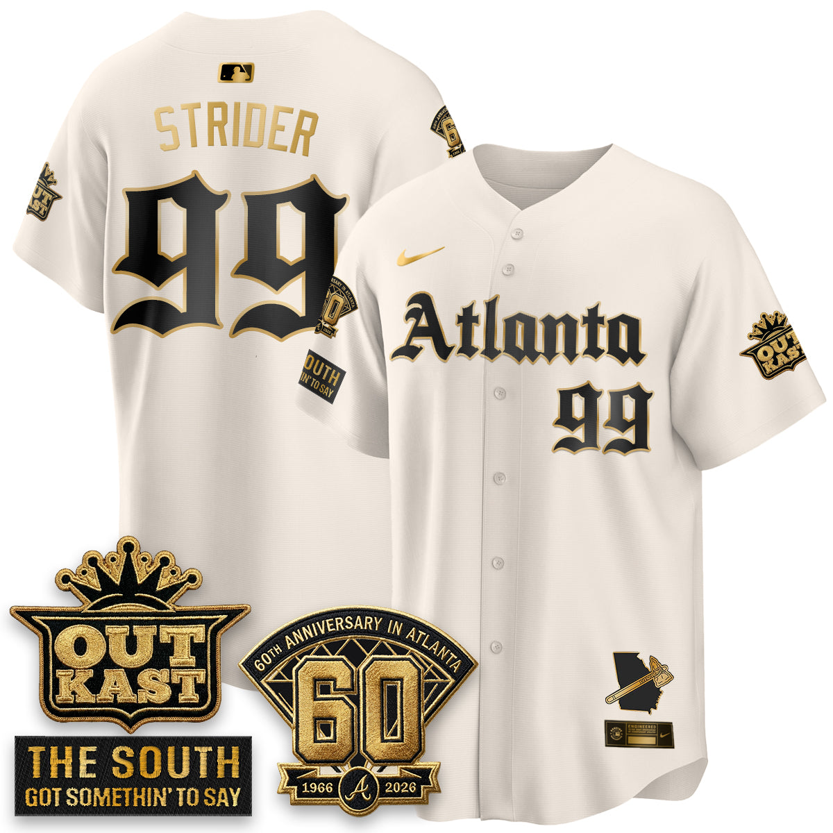 ATL 2026 Gothic Edition Vapor Limited Jersey - All Stitched-DTD