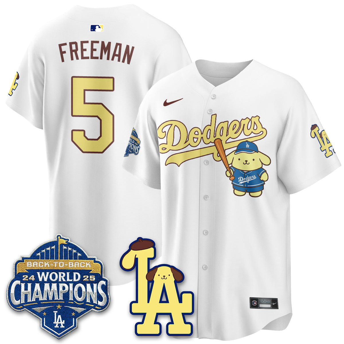 LAD Pompompurin Edition Vapor Jersey - Stitched-DTD